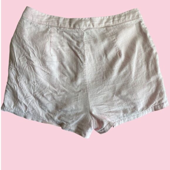 Women’s Princess Polly Pastel Pink  Linen Blend  Shorts Size US 4 - Picture 2 of 9